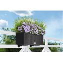 Вазон Balconera Cottage 50 Графитовий чорний 