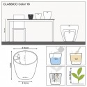 Вазон Classico Color 18 Білий 