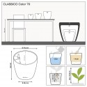 Вазон Classico Color 70 Сірий 