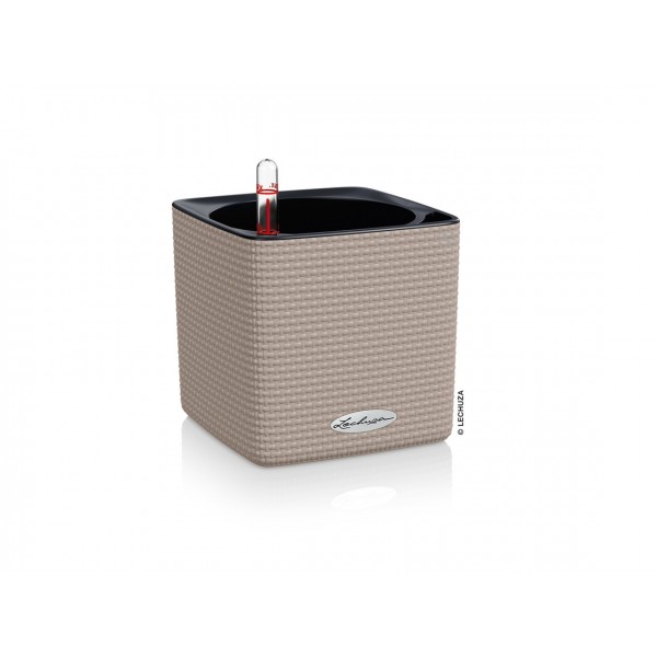 Вазон Cube Color 14 Бежевий