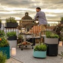 Вазон Pila Color Growpot Cвітло-сірий