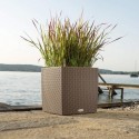 Вазон Cube Cottage 40 Бежевий